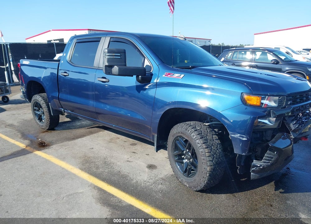2022 CHEVROLET SILVERADO 1500 LTD 4WD SHORT BED CUSTOM TRAIL BOSS VIN: 1GCPYCEL4NZ111732