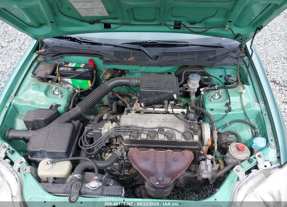 1996 HONDA CIVIC CX VIN: 2HGEJ6429TH103534