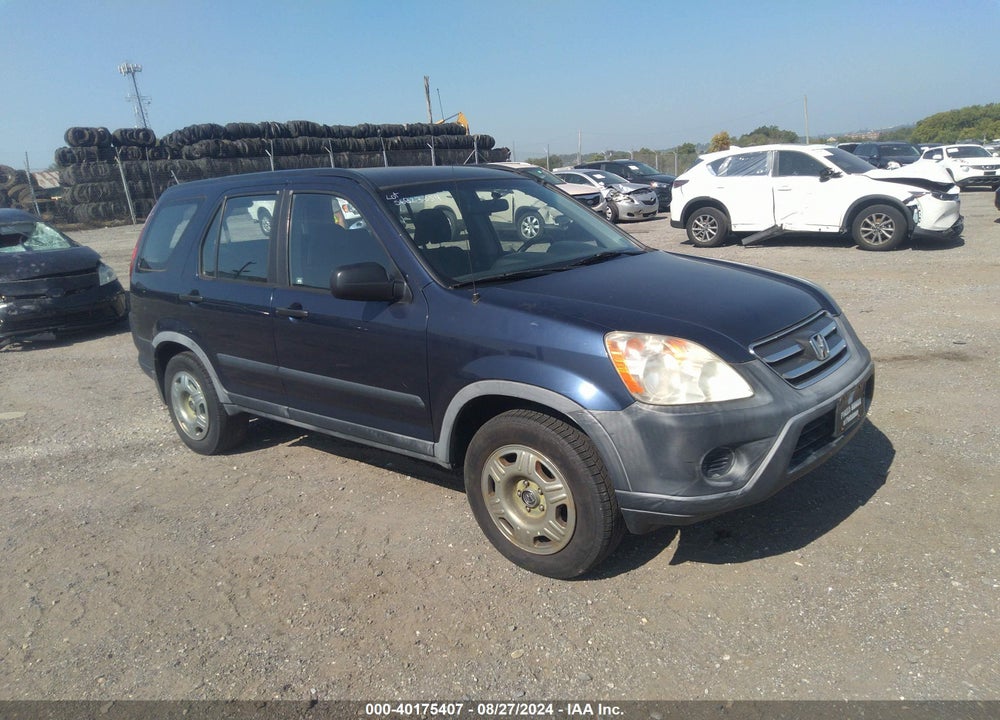 2006 HONDA CR-V LX VIN: JHLRD78576C043393