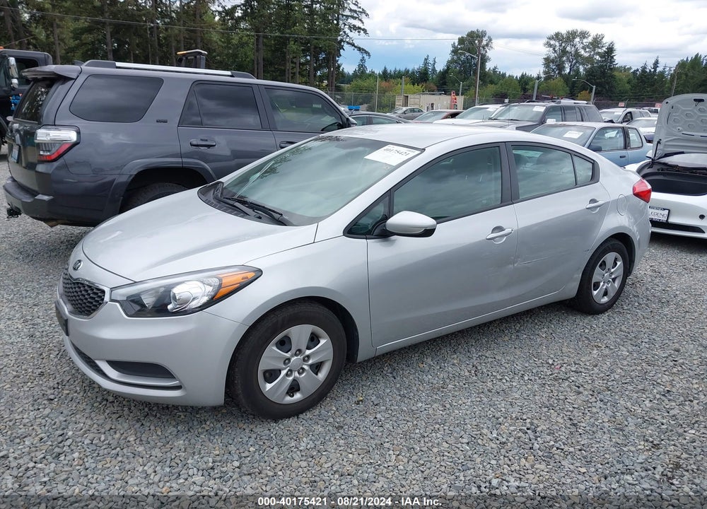 2016 KIA FORTE LX VIN: KNAFK4A68G5503252