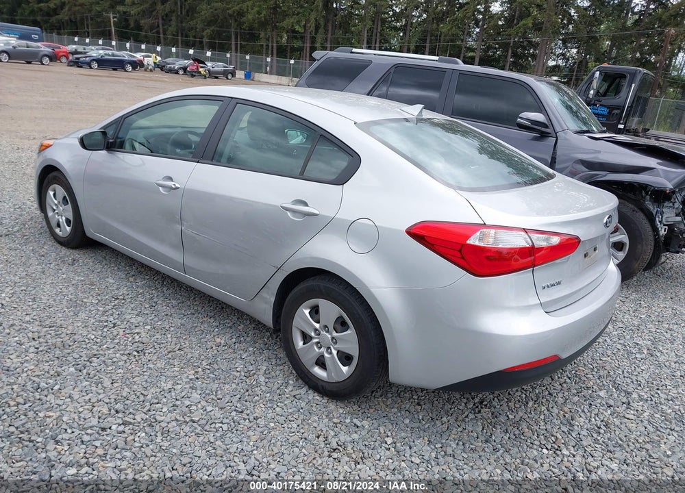 2016 KIA FORTE LX VIN: KNAFK4A68G5503252