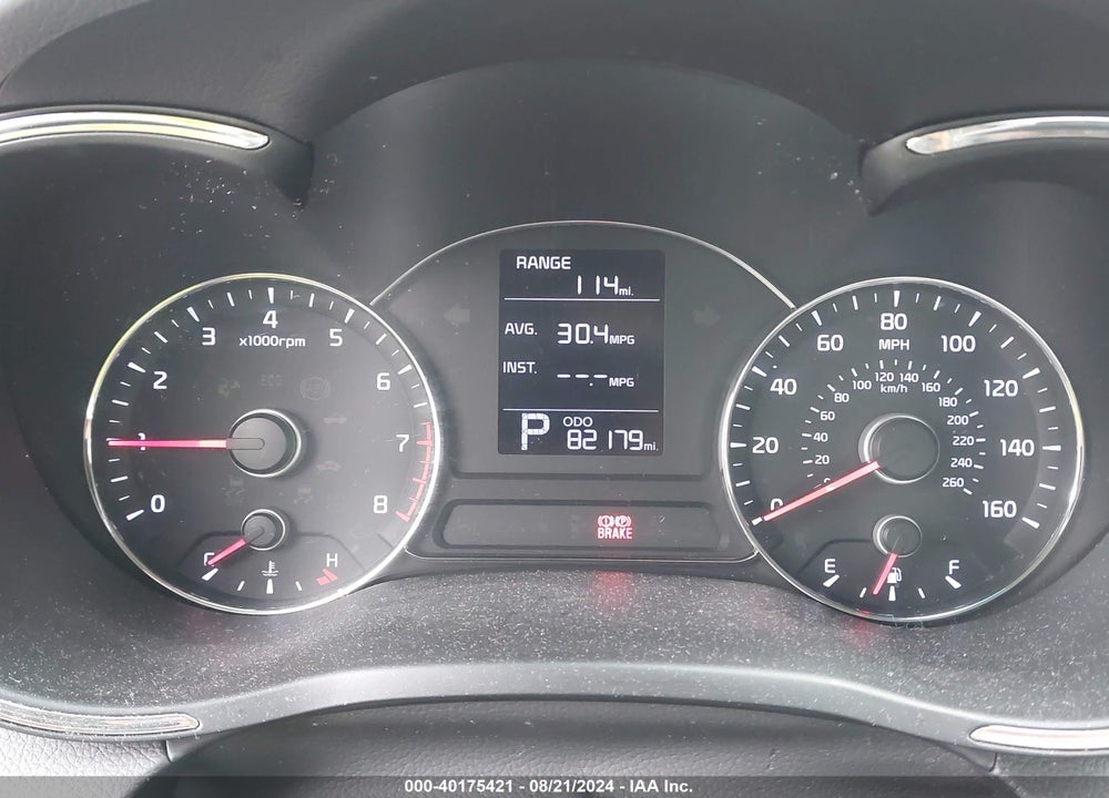 2016 KIA FORTE LX VIN: KNAFK4A68G5503252