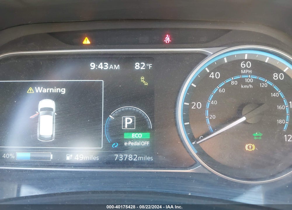 2018 NISSAN LEAF SV VIN: 1N4AZ1CPXJC310011