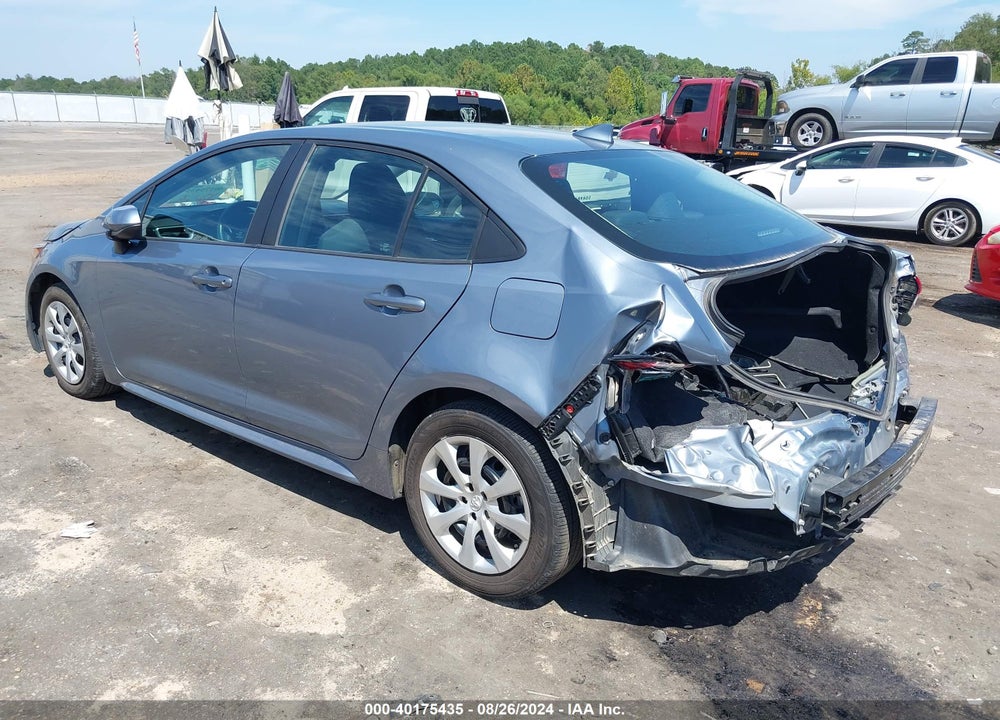 2021 TOYOTA COROLLA LE VIN: 5YFEPMAE2MP207052