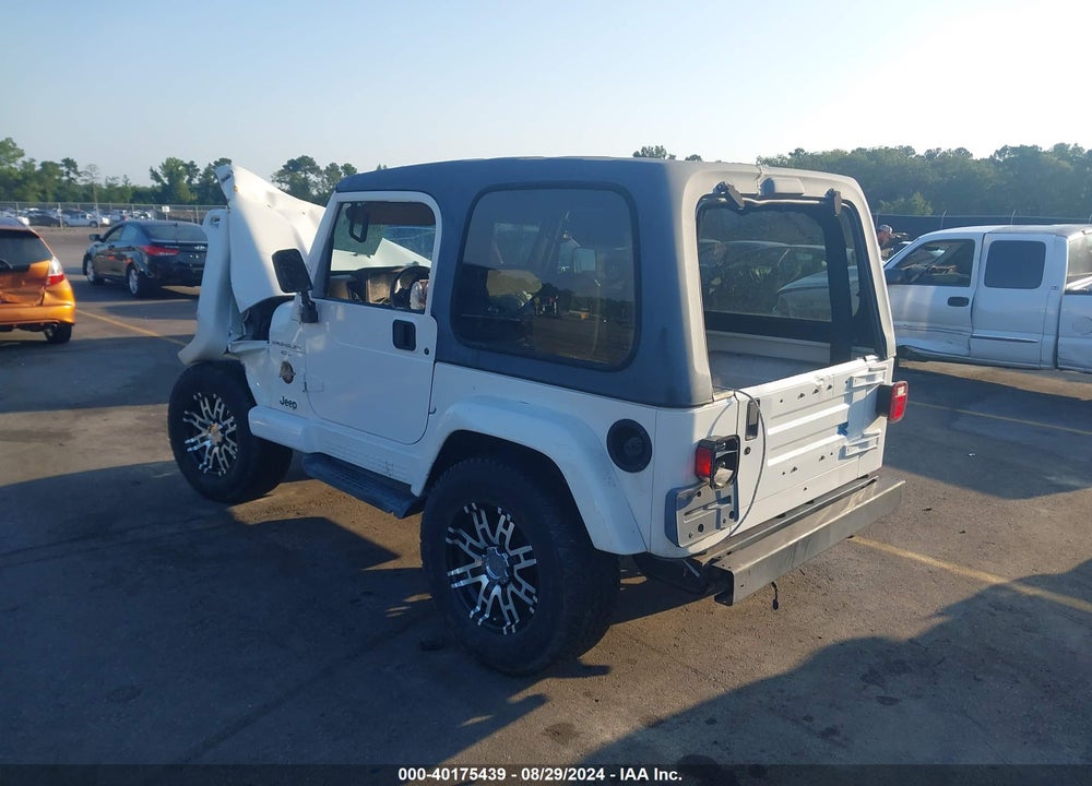 2001 JEEP WRANGLER SAHARA VIN: 1J4FA59S11P341922