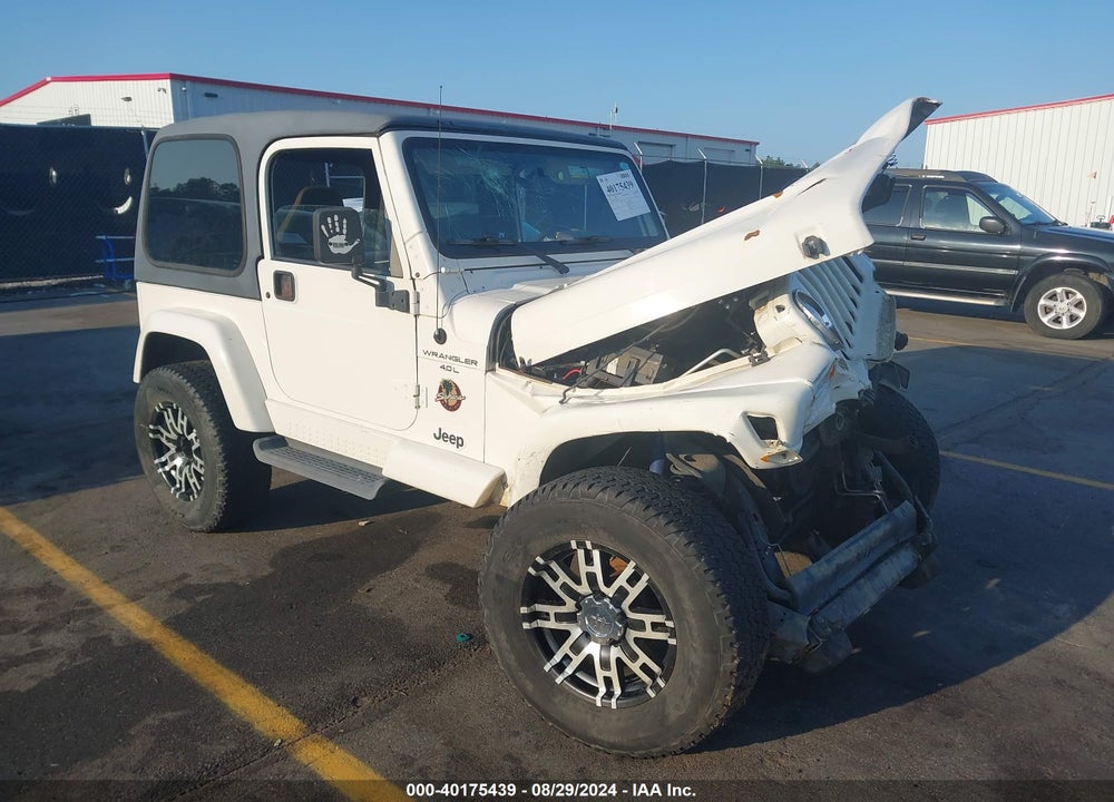 2001 JEEP WRANGLER SAHARA VIN: 1J4FA59S11P341922