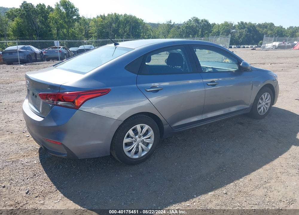 2019 HYUNDAI ACCENT SE VIN: 3KPC24A37KE040402