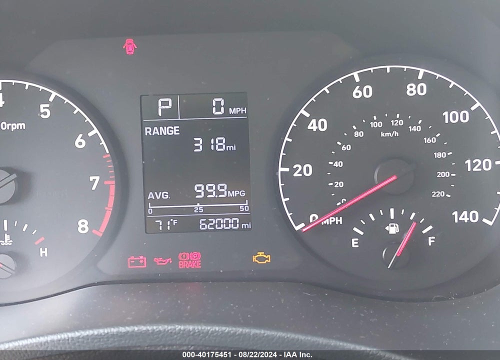2019 HYUNDAI ACCENT SE VIN: 3KPC24A37KE040402