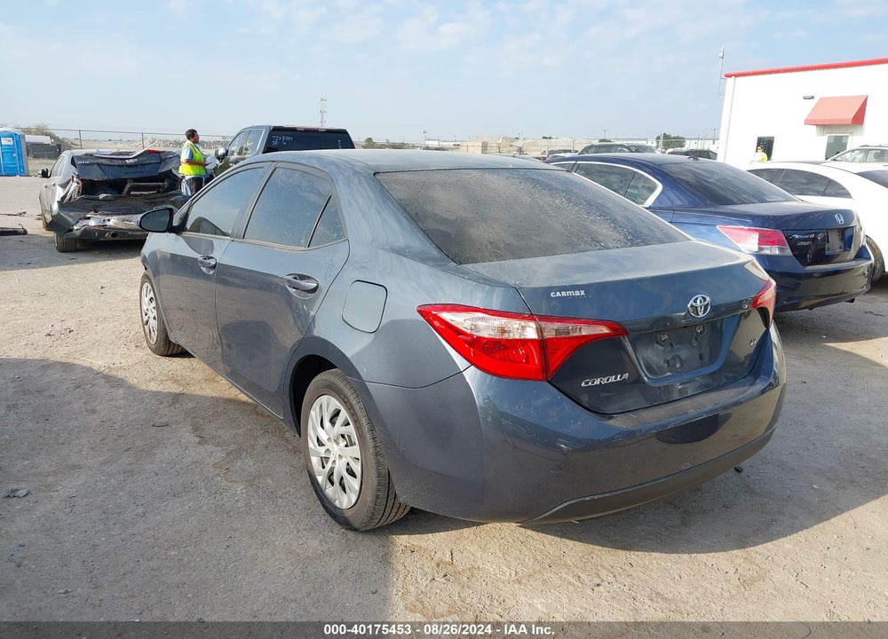 2017 TOYOTA COROLLA LE VIN: 5YFBURHE3HP631361