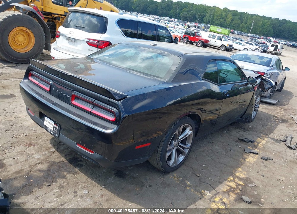 2022 DODGE CHALLENGER R/T VIN: 2C3CDZBT8NH105650