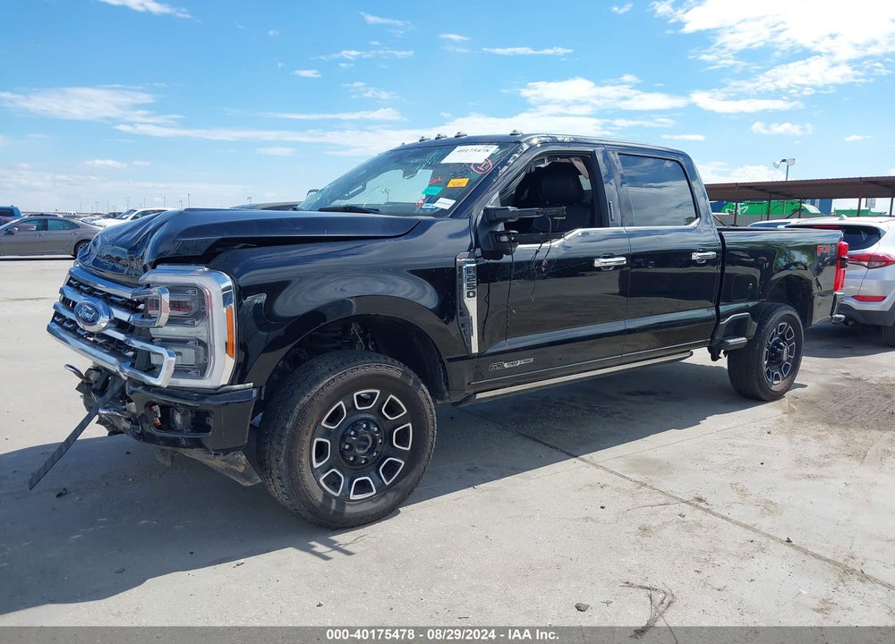 2023 FORD F-250 PLATINUM VIN: 1FT8W2BT4PED63256