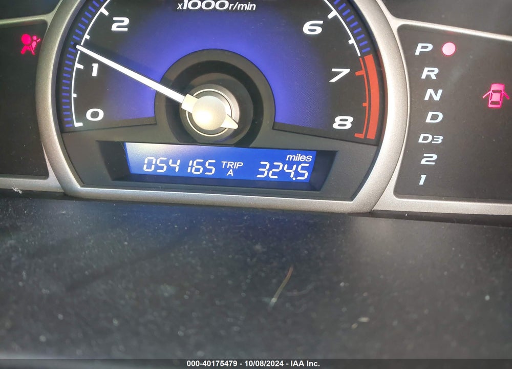 2008 HONDA CIVIC SDN LX VIN: 1HGFA165X8L036256