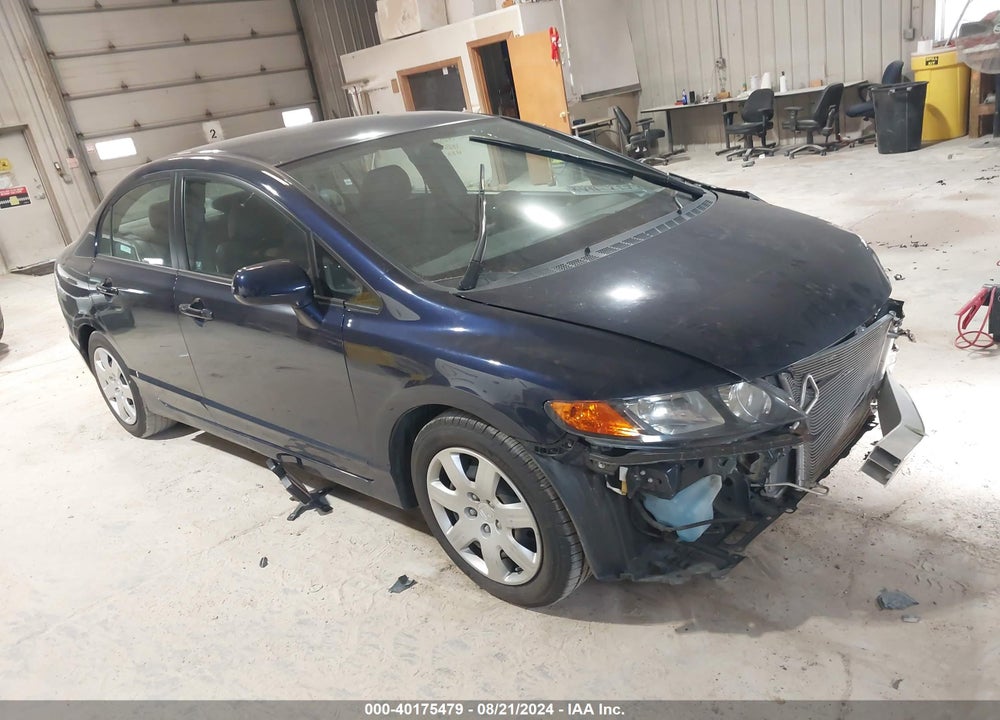2008 HONDA CIVIC SDN LX VIN: 1HGFA165X8L036256