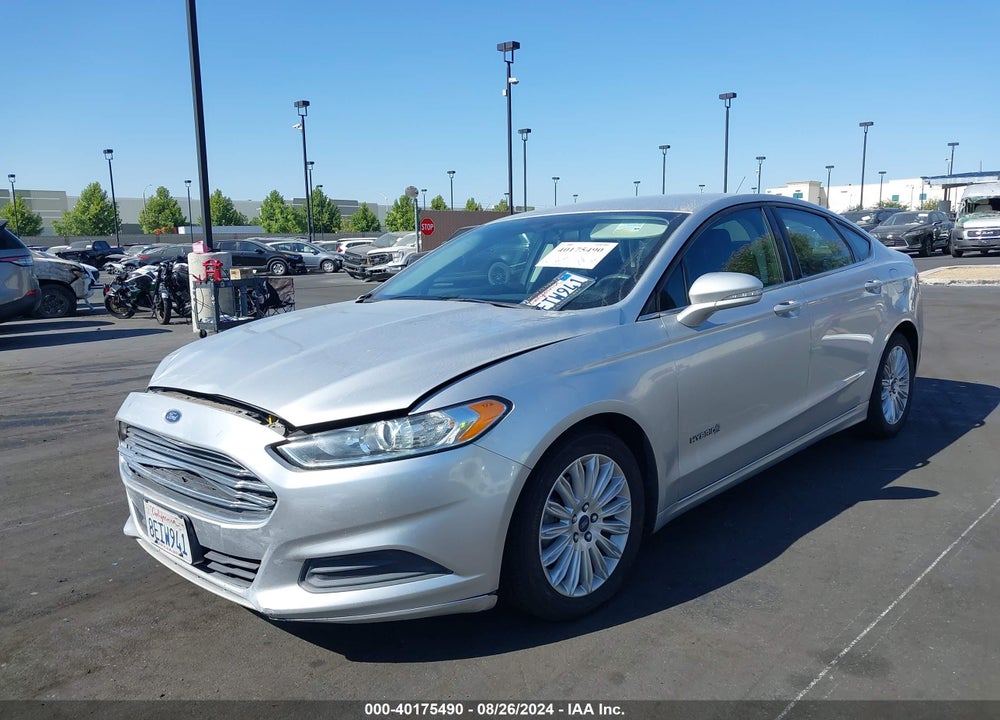 2016 FORD FUSION HYBRID SE VIN: 3FA6P0LU4GR281899