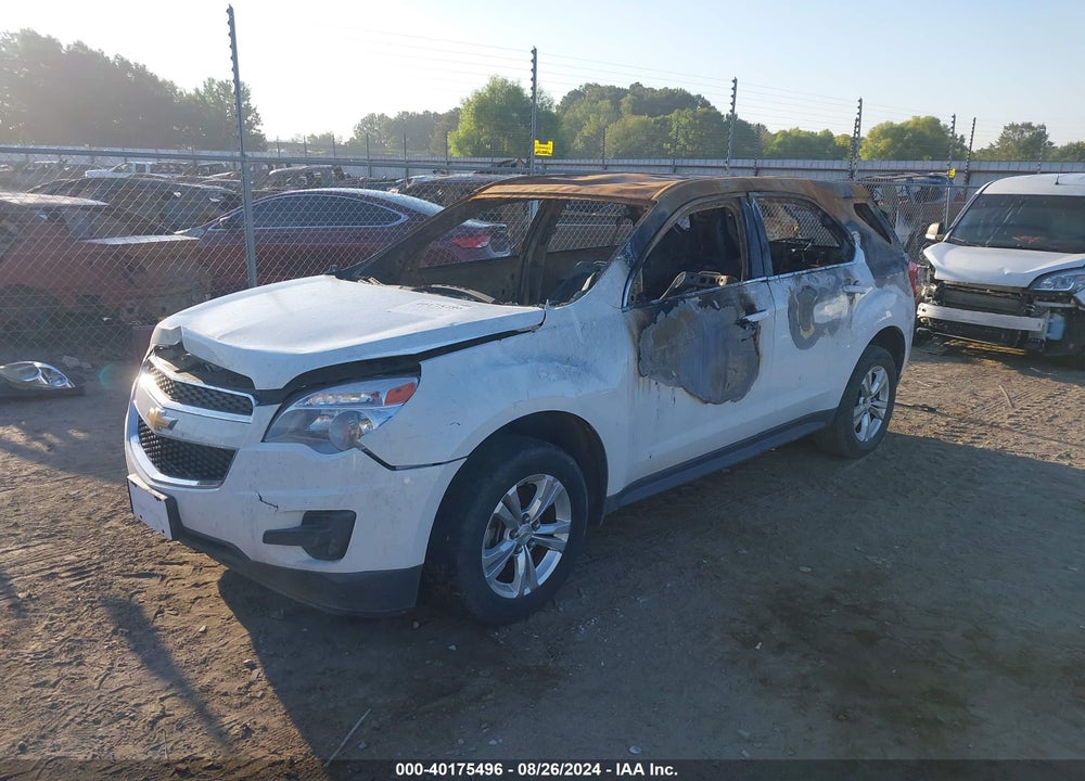 2012 CHEVROLET EQUINOX LS VIN: 2GNALBEK8C6290959