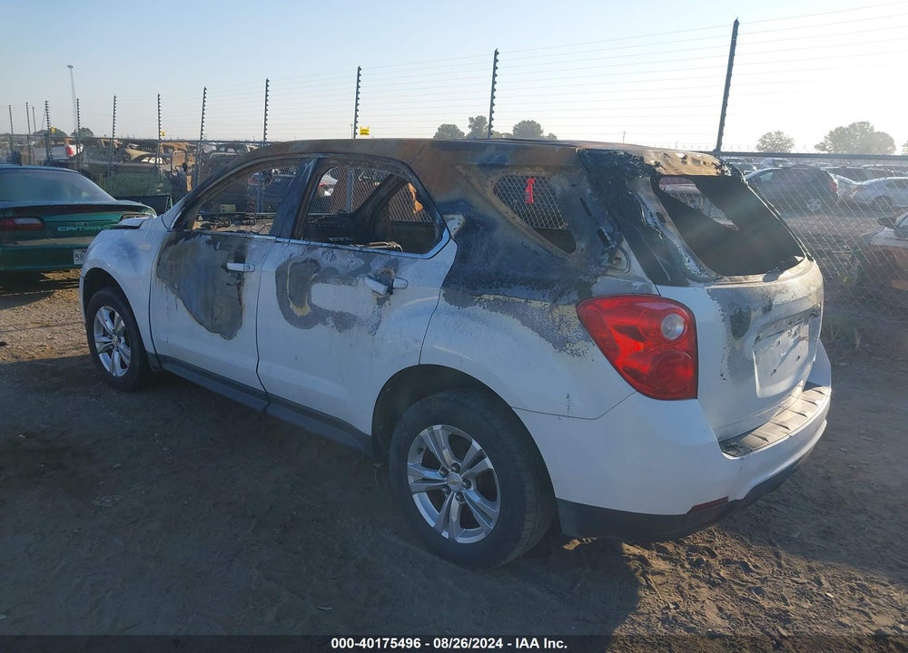 2012 CHEVROLET EQUINOX LS VIN: 2GNALBEK8C6290959