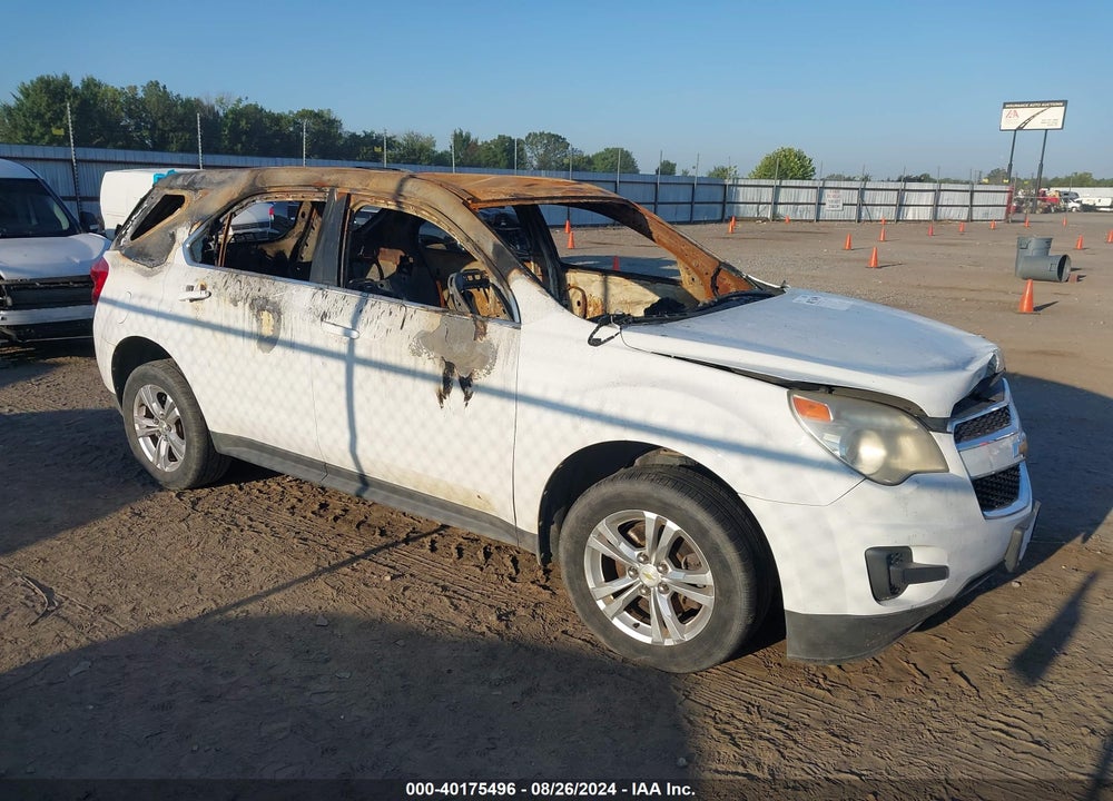 2012 CHEVROLET EQUINOX LS VIN: 2GNALBEK8C6290959