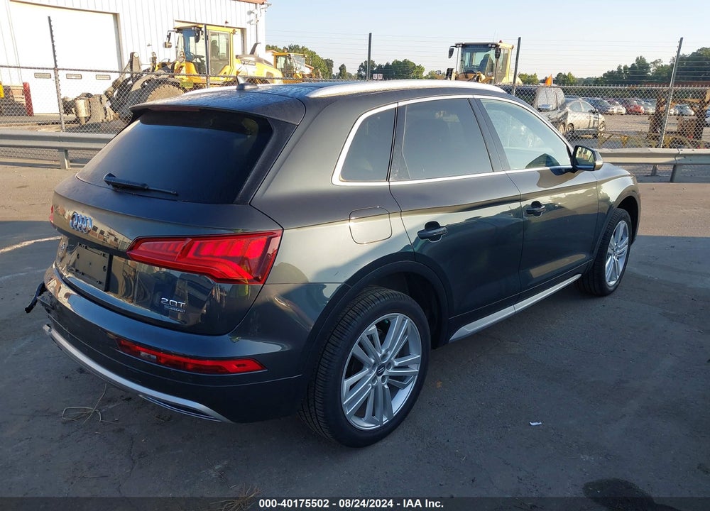 2018 AUDI Q5 2.0T PREMIUM/2.0T TECH PREMIUM VIN: WA1CNAFY2J2107875
