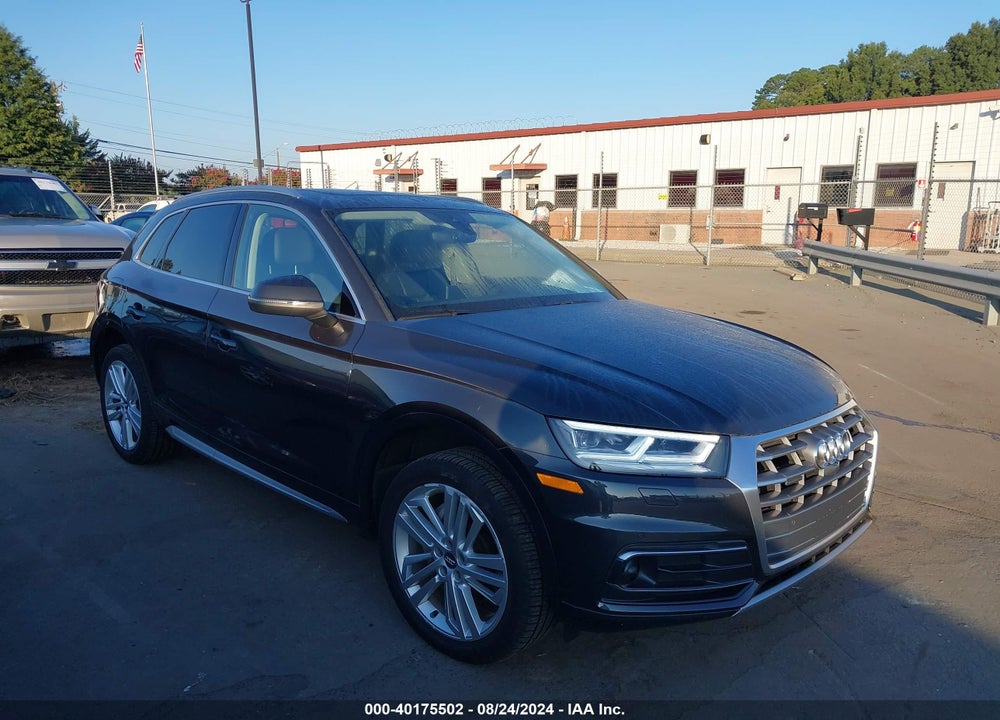 2018 AUDI Q5 2.0T PREMIUM/2.0T TECH PREMIUM VIN: WA1CNAFY2J2107875