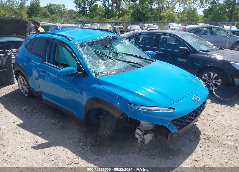 2022 HYUNDAI KONA SEL VIN: KM8K62AB7NU778472