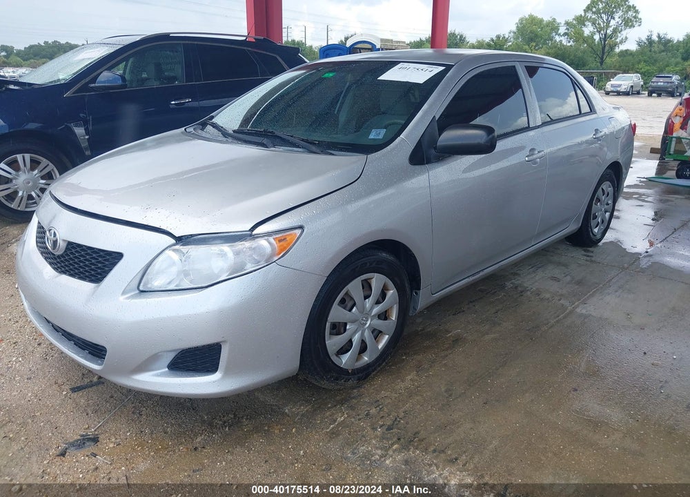 2009 TOYOTA COROLLA VIN: 2T1BU40E09C138334