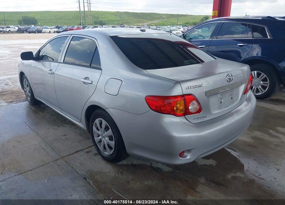 2009 TOYOTA COROLLA VIN: 2T1BU40E09C138334