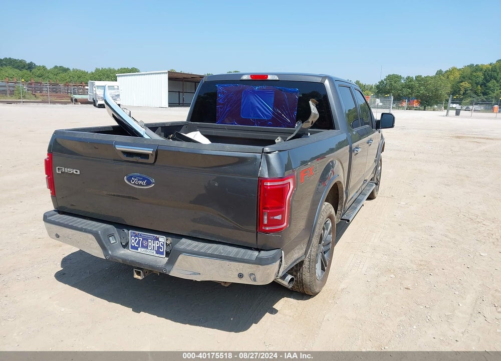 2015 FORD F-150 LARIAT VIN: 1FTEW1EG3FFA96017