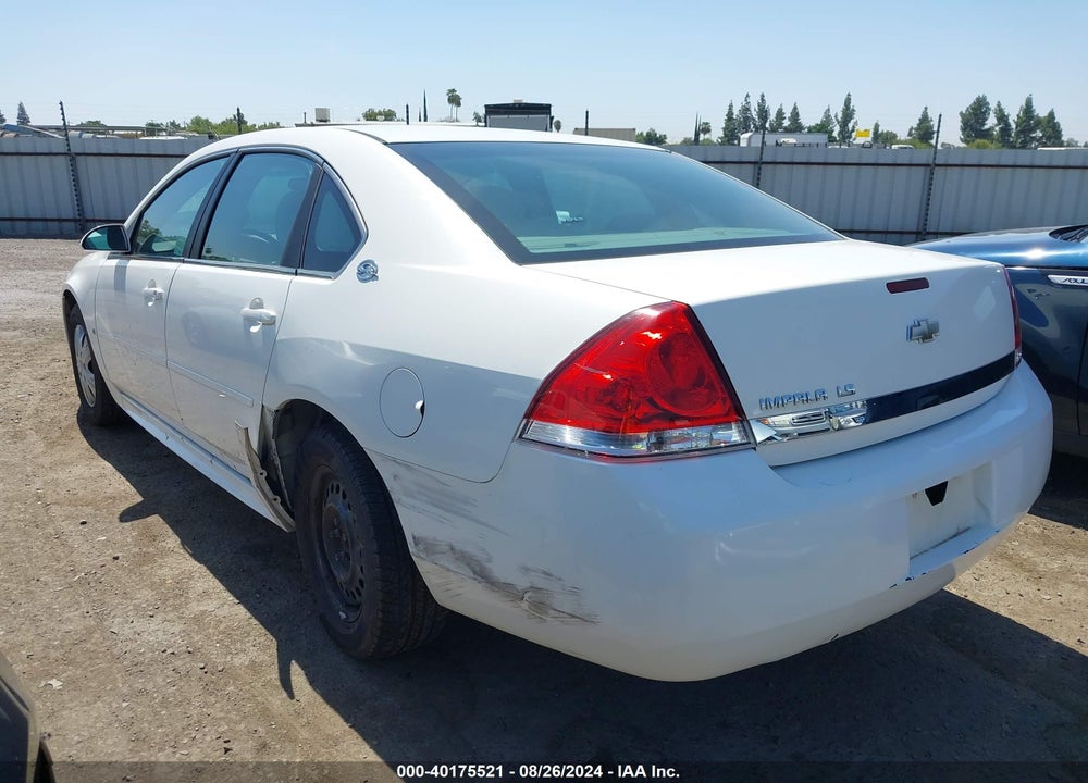 2009 CHEVROLET IMPALA LS VIN: 2G1WB57N291309434