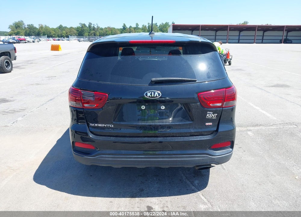 2019 KIA SORENTO 2.4L L VIN: 5XYPG4A30KG581703