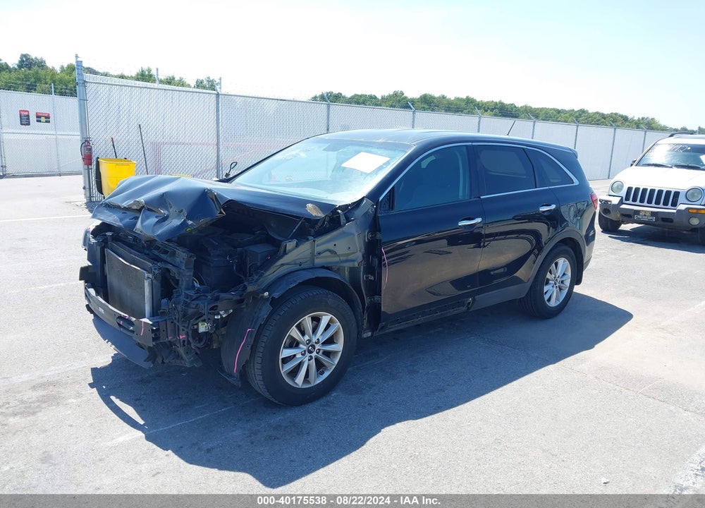 2019 KIA SORENTO 2.4L L VIN: 5XYPG4A30KG581703