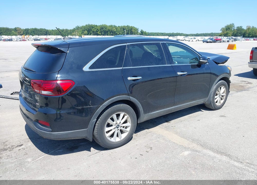 2019 KIA SORENTO 2.4L L VIN: 5XYPG4A30KG581703