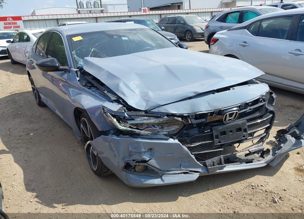 2022 HONDA ACCORD SPORT VIN: 1HGCV1F3XNA108179