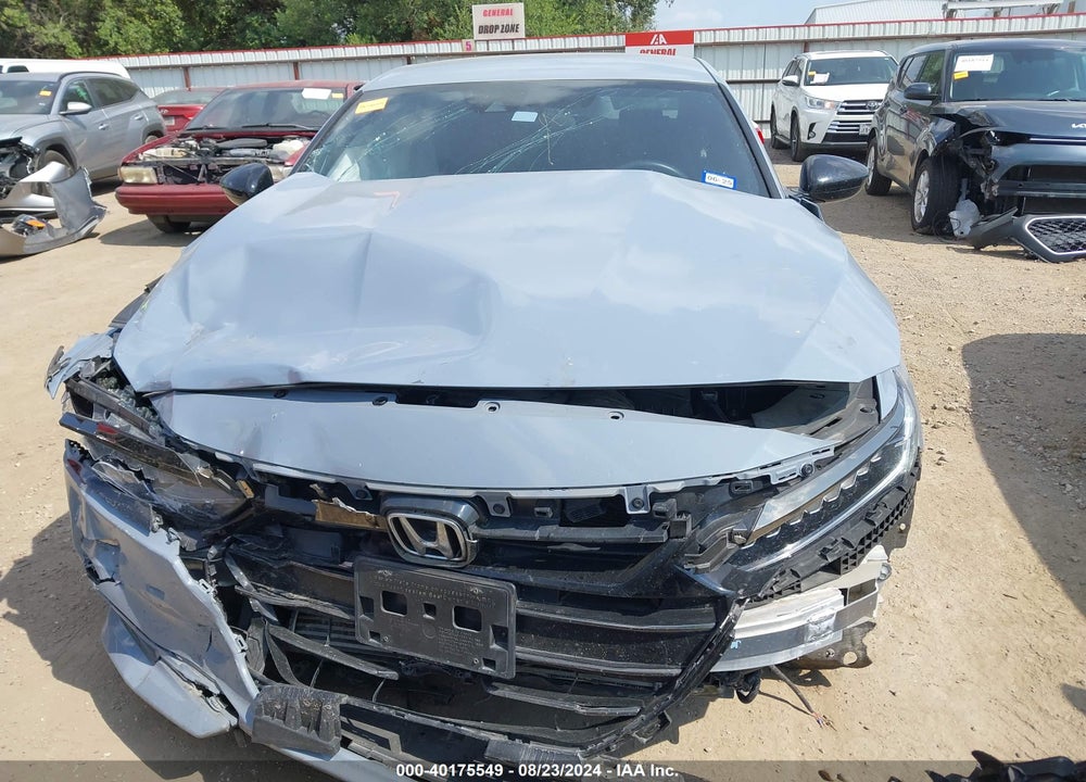 2022 HONDA ACCORD SPORT VIN: 1HGCV1F3XNA108179