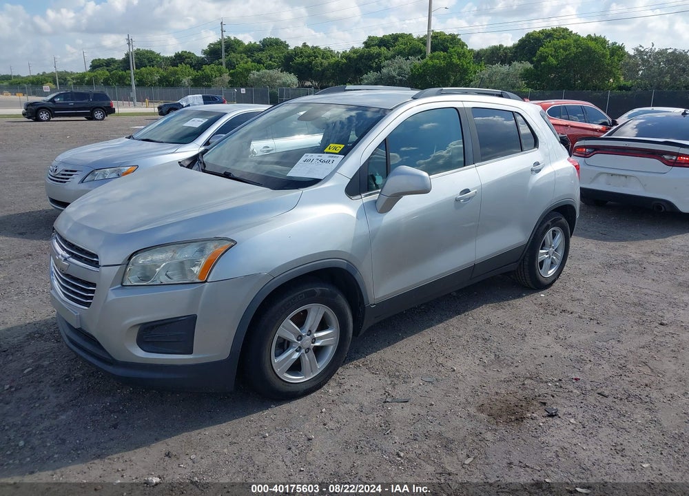 2016 CHEVROLET TRAX LT VIN: 3GNCJLSB9GL198754