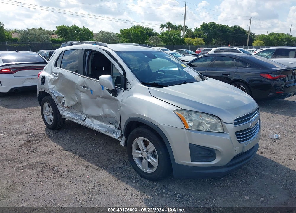 2016 CHEVROLET TRAX LT VIN: 3GNCJLSB9GL198754