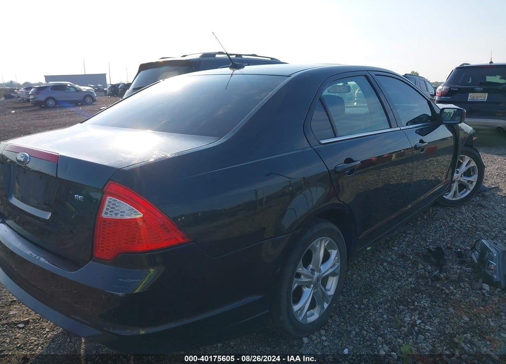 2012 FORD FUSION SE VIN: 3FAHP0HA9CR426629
