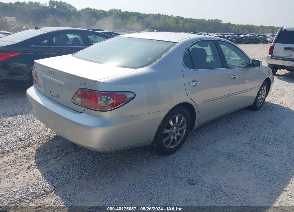 2004 LEXUS ES 330 VIN: JTHBA30G040008379