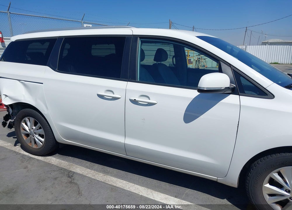 2017 KIA SEDONA LX VIN: KNDMB5C16H6314614