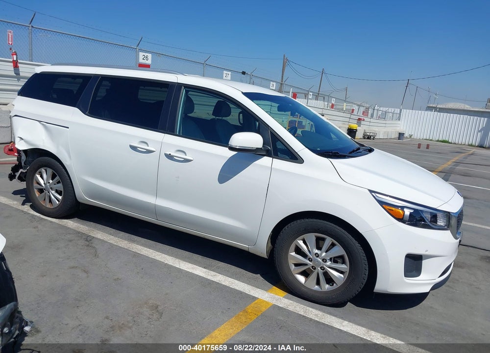 2017 KIA SEDONA LX VIN: KNDMB5C16H6314614