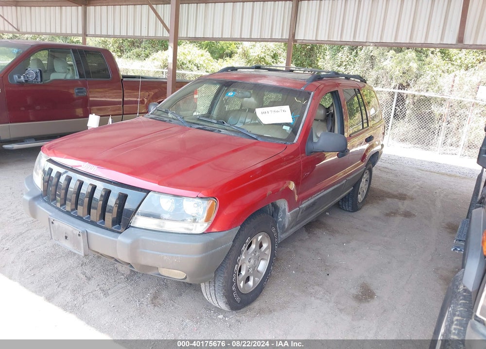2001 JEEP GRAND CHEROKEE LAREDO VIN: 1J4GX48S71C722907