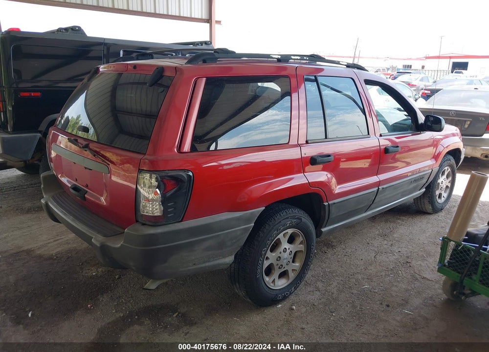2001 JEEP GRAND CHEROKEE LAREDO VIN: 1J4GX48S71C722907