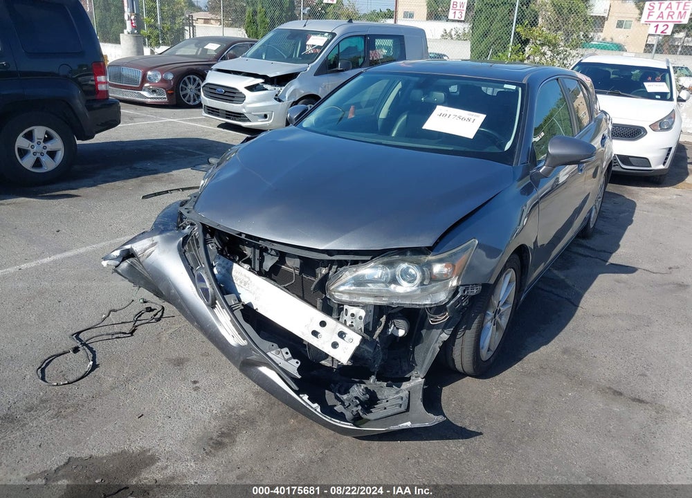 2013 LEXUS CT 200H VIN: JTHKD5BHXD2134133