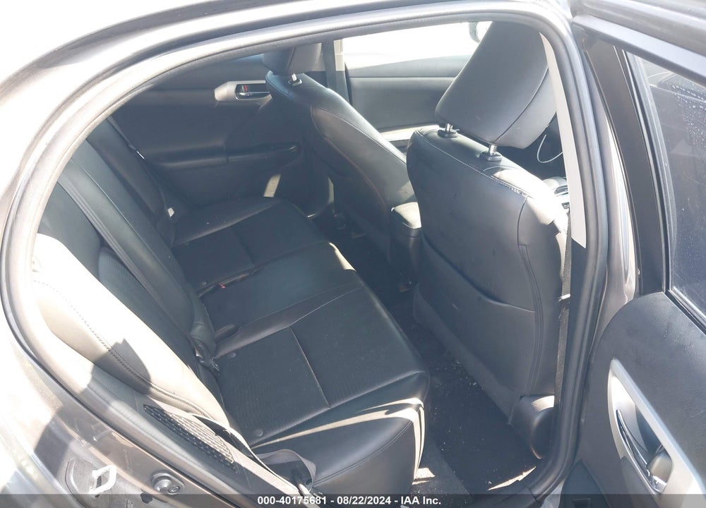2013 LEXUS CT 200H VIN: JTHKD5BHXD2134133