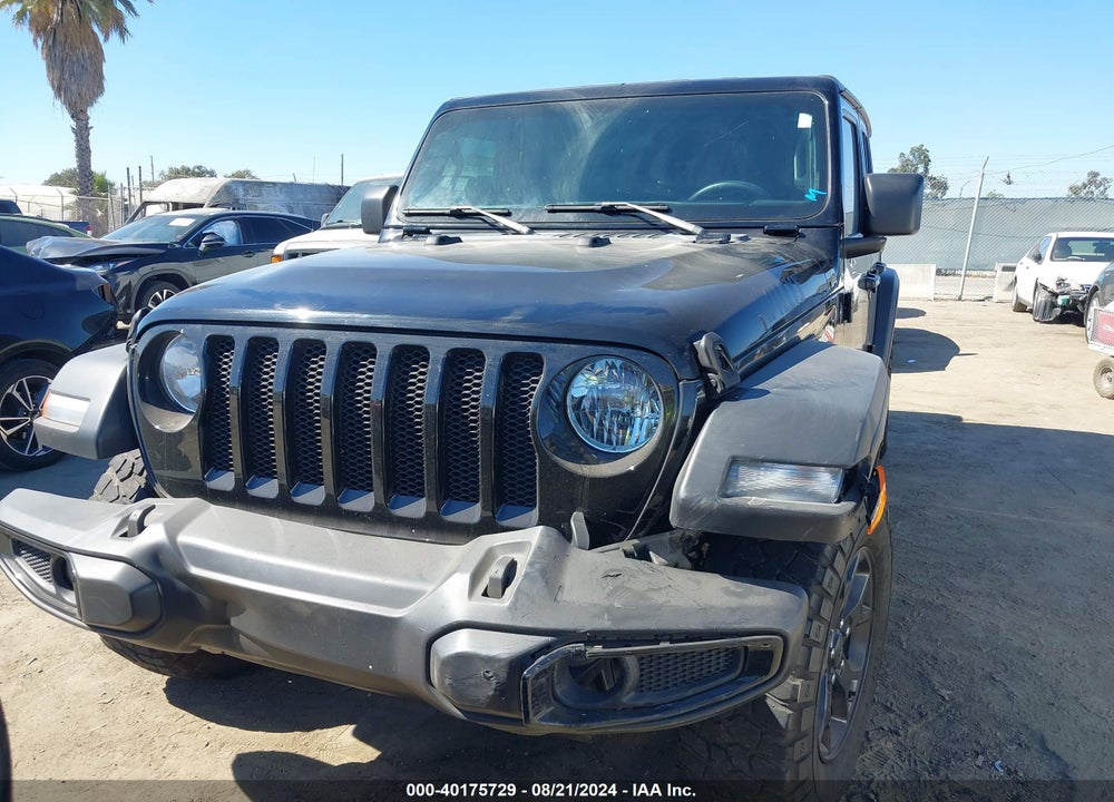 2022 JEEP WRANGLER UNLIMITED WILLYS SPORT 4X4 VIN: 1C4HJXDG6NW225513