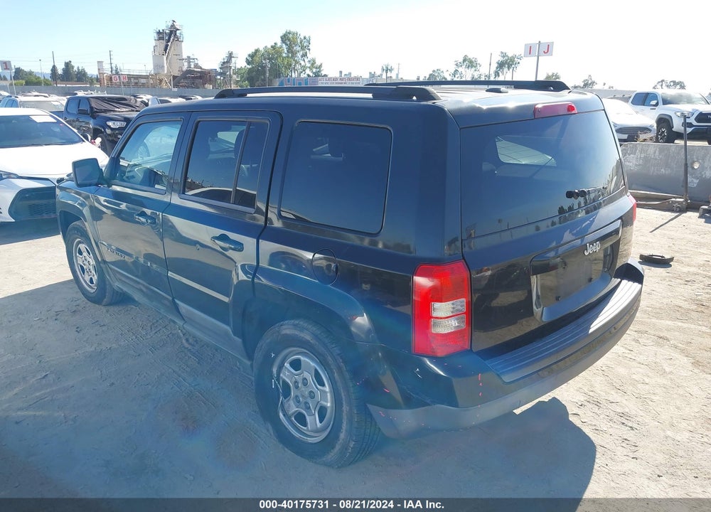 2011 JEEP PATRIOT VIN: 1J4NT1GA5BD171348