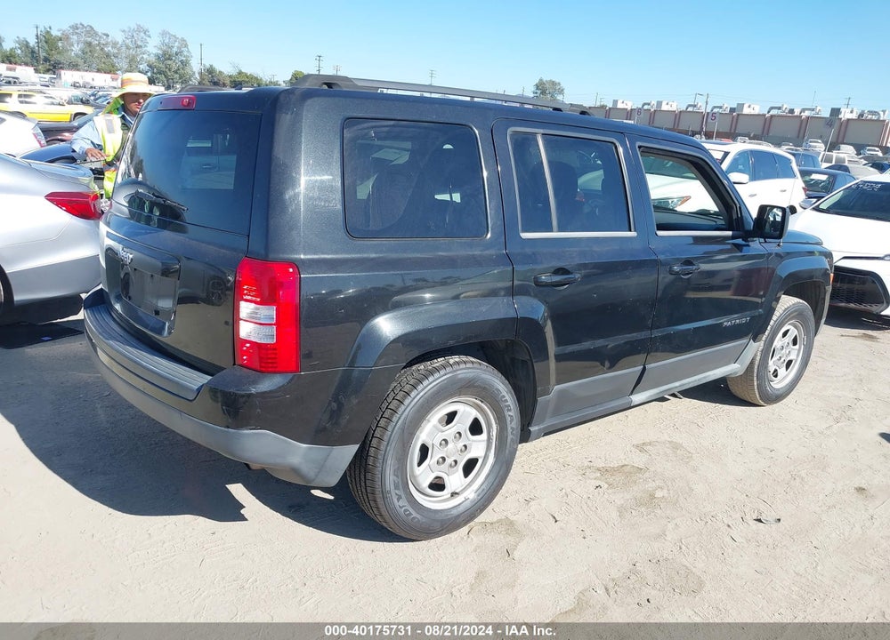 2011 JEEP PATRIOT VIN: 1J4NT1GA5BD171348