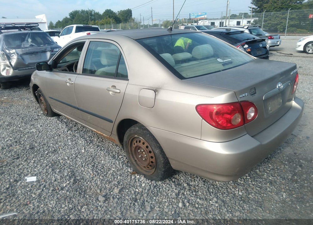 2005 TOYOTA COROLLA CE VIN: 2T1BR32E65C413580