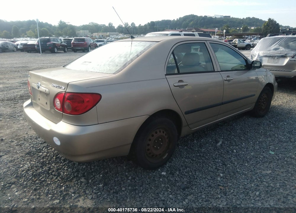 2005 TOYOTA COROLLA CE VIN: 2T1BR32E65C413580
