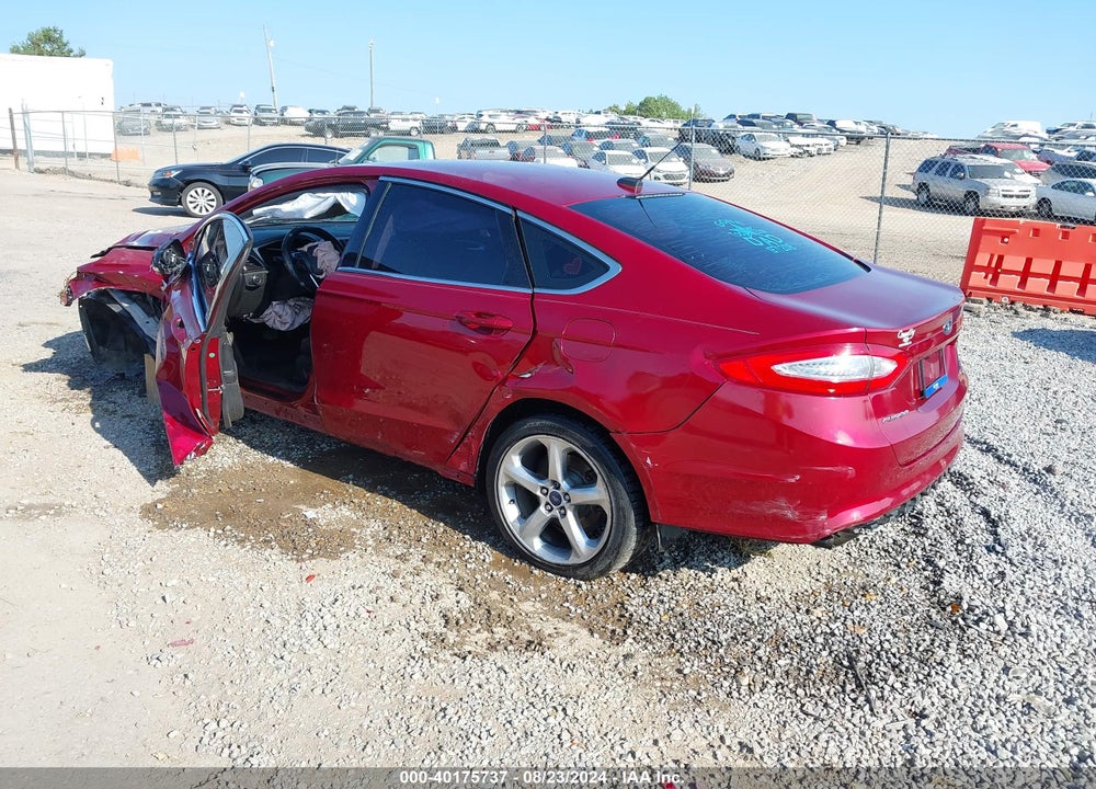 2014 FORD FUSION SE VIN: 3FA6P0H97ER340607