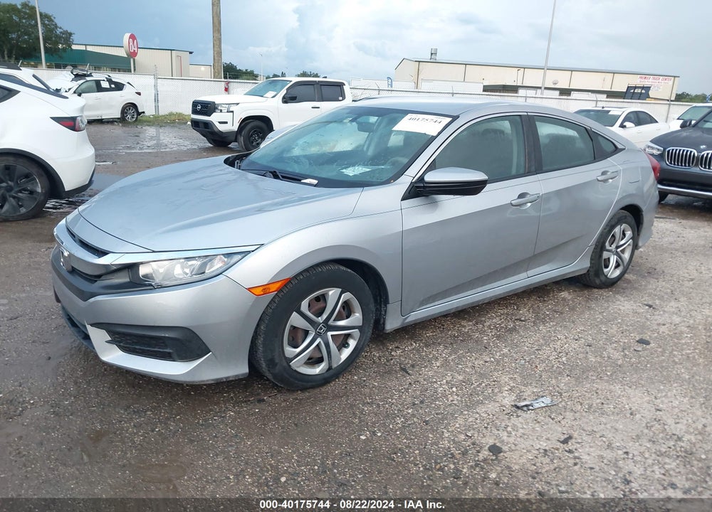 2017 HONDA CIVIC LX VIN: 19XFC2F51HE022284